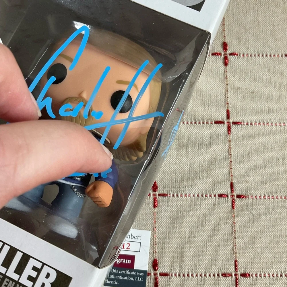 JSA Witnessed Charlie Hunnam Signed Funko Pop! Jax Teller #88 Sons Of Anarchy - Picture 12 of 12
